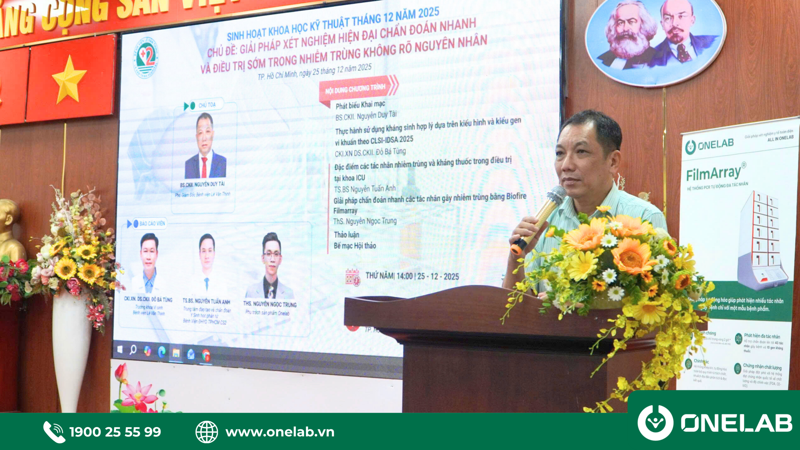 2025 | Ứng dụng PCR đa tác nhân & hệ thống FilmArray trong chẩn đoán nhiễm trùng