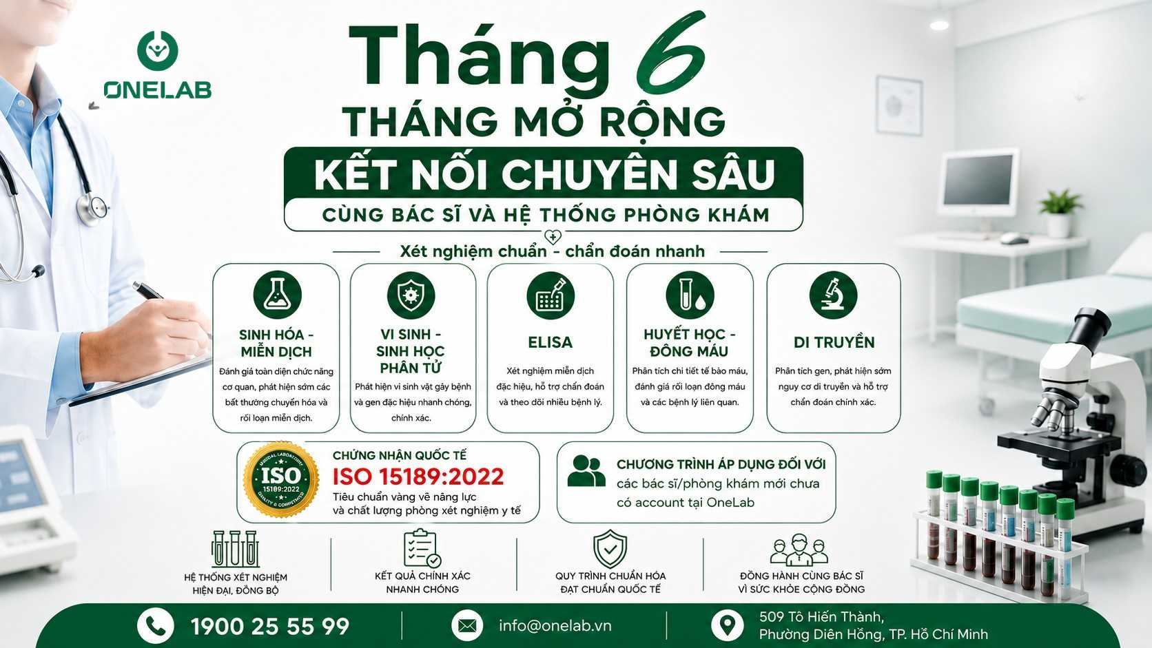 Khuyến mãi xét nghiệm y tế tại hồ chí minh