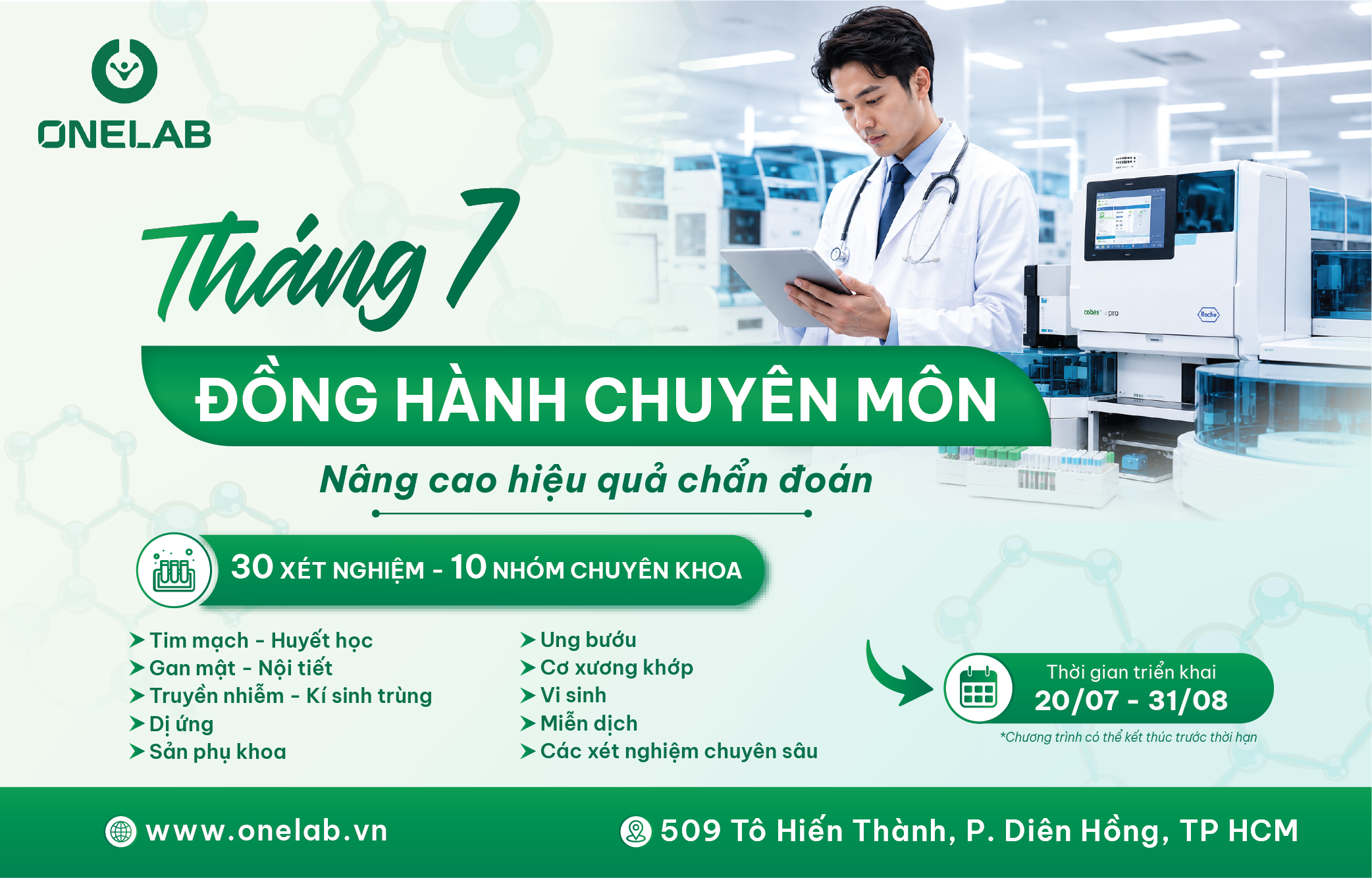 Chương trình tháng 7